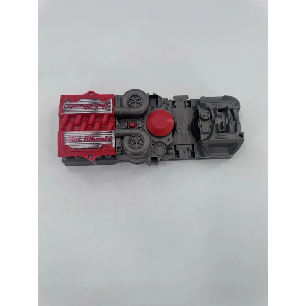 Mattel Hot Wheels Track Power Booster 2018 Gray Red Motorized Launcher Tested